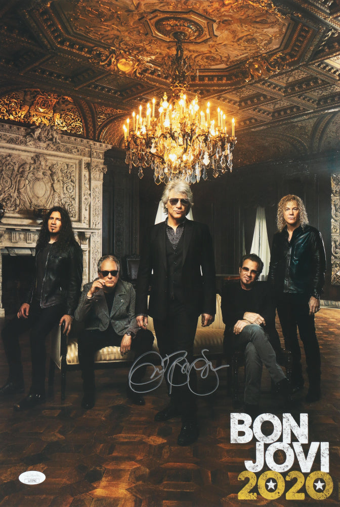 Jon Bon Jovi Signed "Bon Jovi 2020" 19x13 Poster