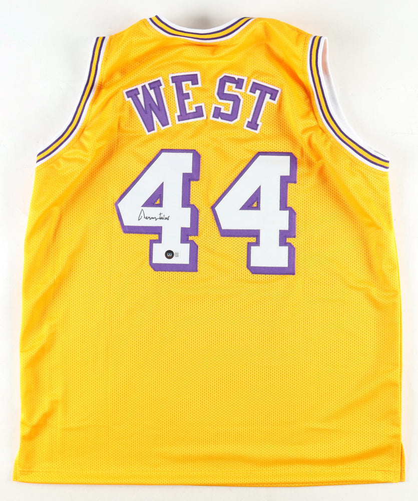 Jerry West Signed Jersey