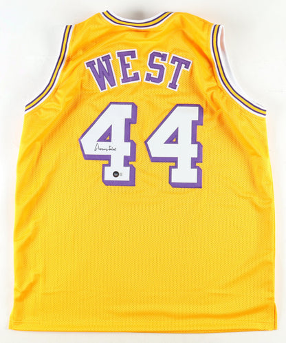 Jerry West Signed Jersey