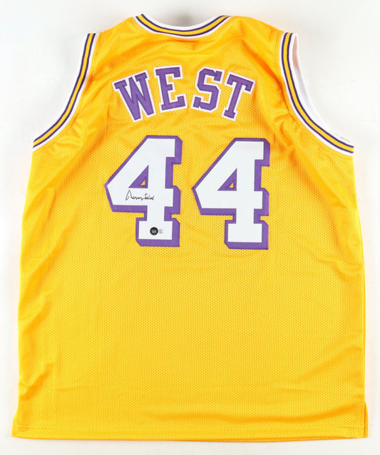 Jerry West Signed Jersey