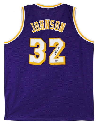 Magic Johnson Signed Jersey