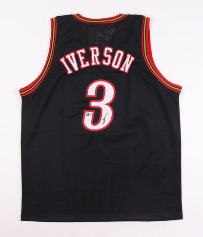 Allen Iverson Signed Jersey