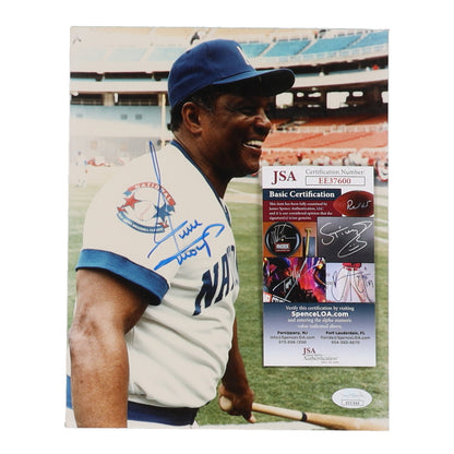 Willie Mays Signed 8x10 Photo