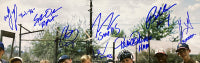 "The Sandlot" 16x20 Photo Cast-Signed by (8) with Brandon Adams, Victor DiMattia, Chauncey Leopardi, Marty York Including Multiple Inscriptions