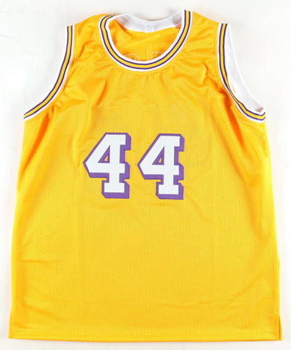 Jerry West Signed Jersey