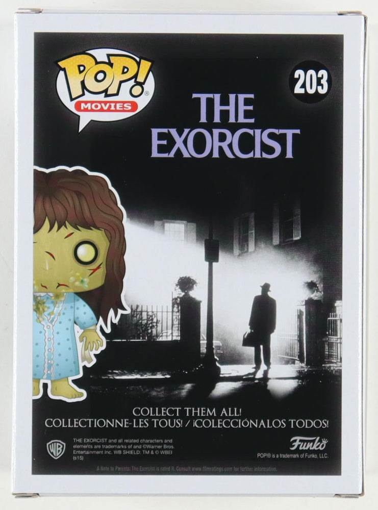 Linda Blair Signed "The Exorcist" #203 Regan Funko Pop! Vinyl Figure Inscribed "Regan"