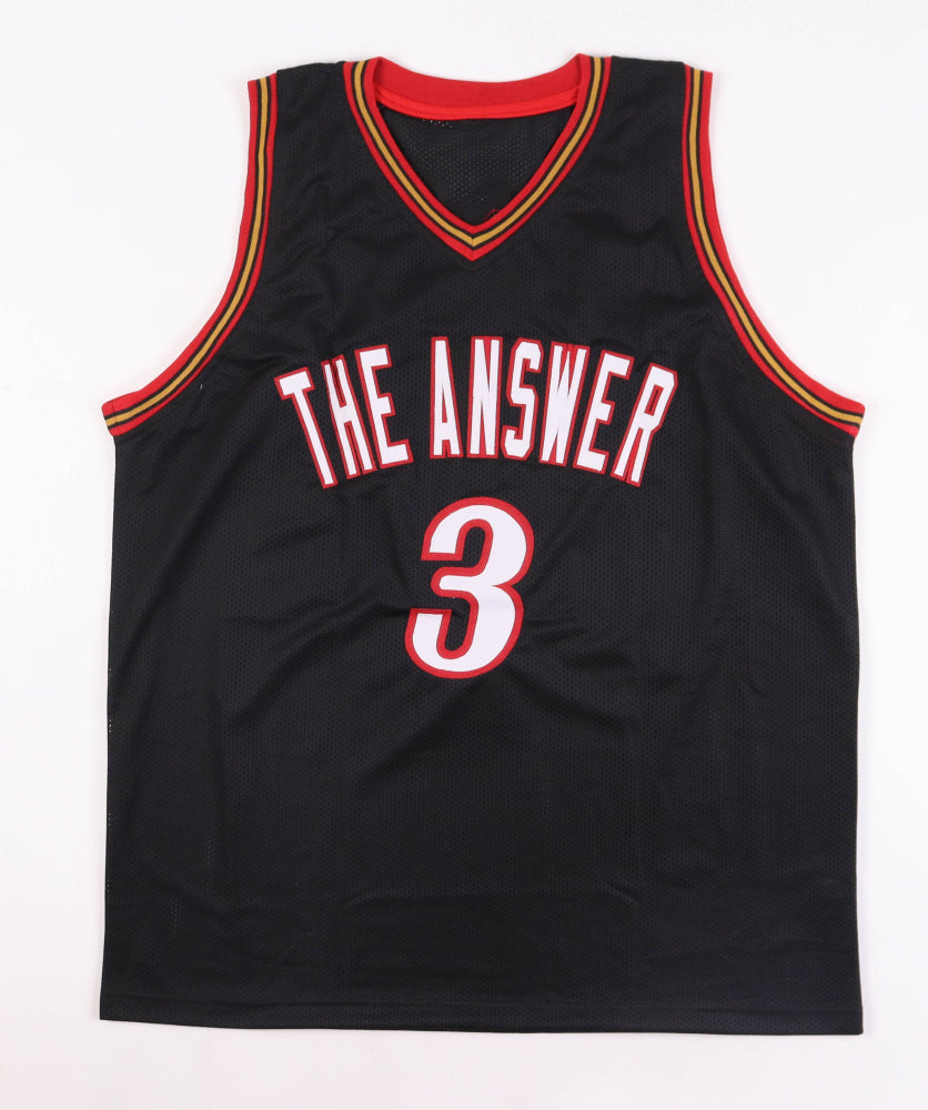 Allen Iverson Signed Jersey