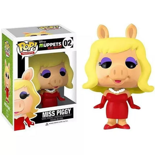 Brand New Miss Piggy Funko Pop #02. Pop Protector Included