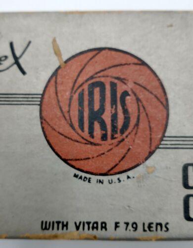 Vintage 1938 Univex Iris Candid Camera Model C-79 Universal Original Box Manual - Niks And Knacks