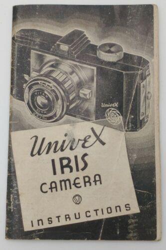 Vintage 1938 Univex Iris Candid Camera Model C-79 Universal Original Box Manual - Niks And Knacks