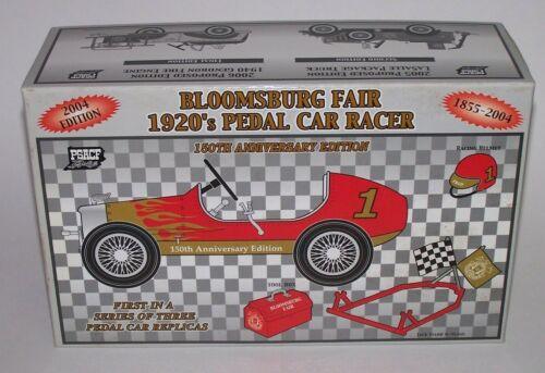 Bloomsburg Fair 1920's Pedal Car Racer 150TH Anniversary Edition 2004 - Niks And Knacks