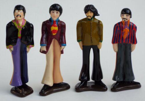 Yellow Submarine Beatles Figures COA Numbered Set Gartlan USA Art Entertainment - Niks And Knacks