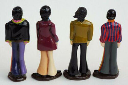 Yellow Submarine Beatles Figures COA Numbered Set Gartlan USA Art Entertainment - Niks And Knacks