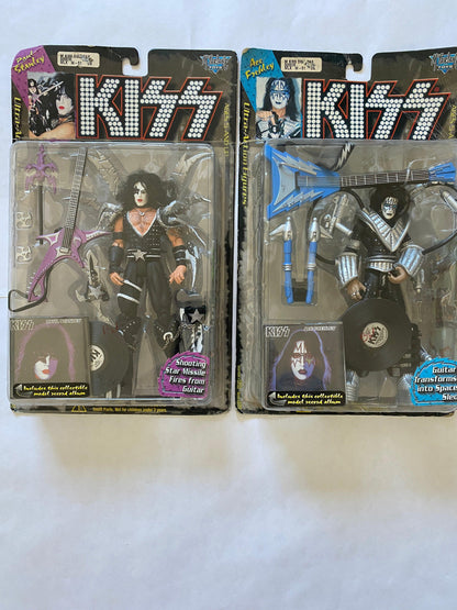 KISS McFarlane Toys 1997 Ultra Action Figures Set of 4 Sealed - Niks And Knacks