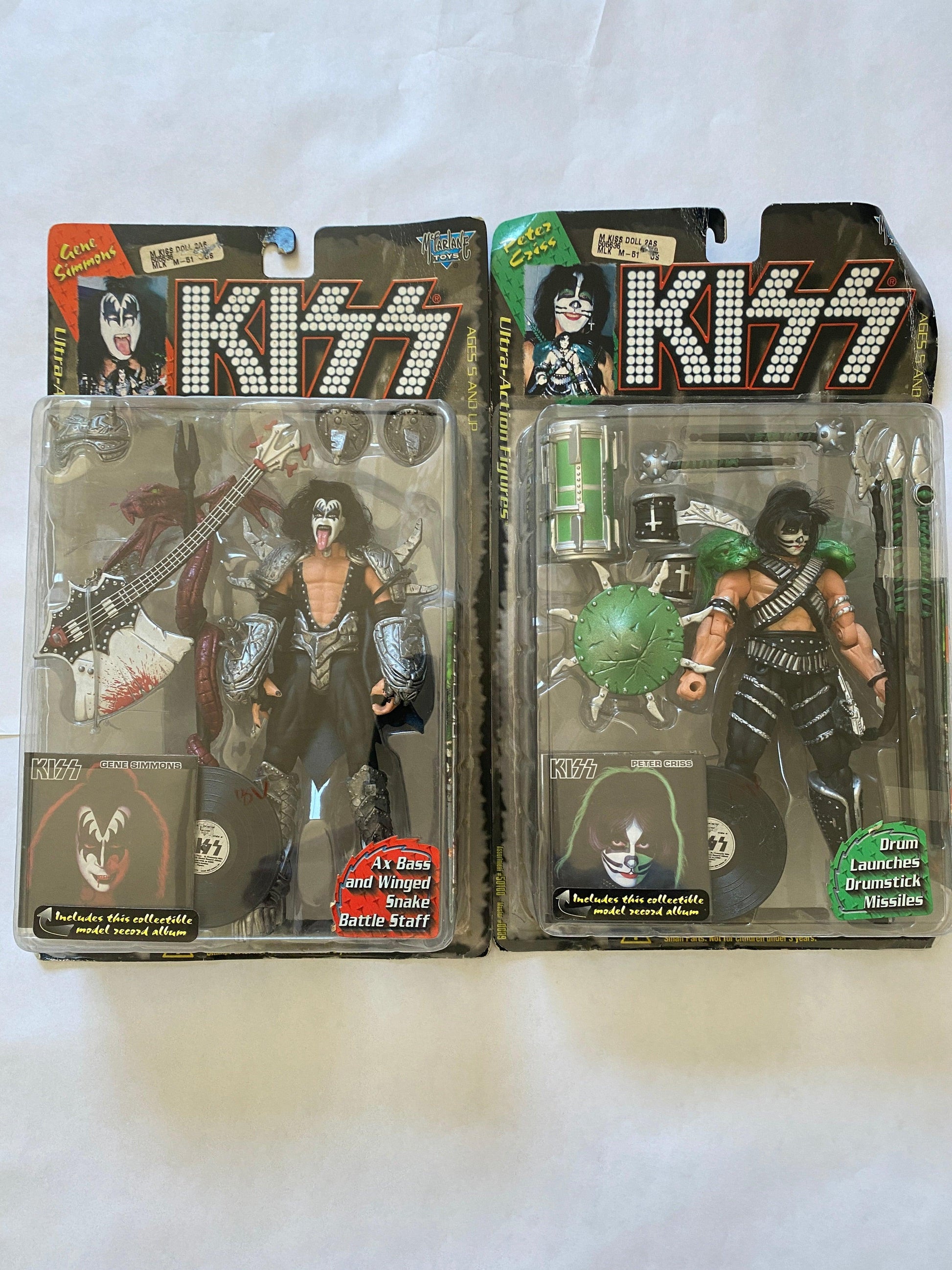 KISS McFarlane Toys 1997 Ultra Action Figures Set of 4 Sealed - Niks And Knacks