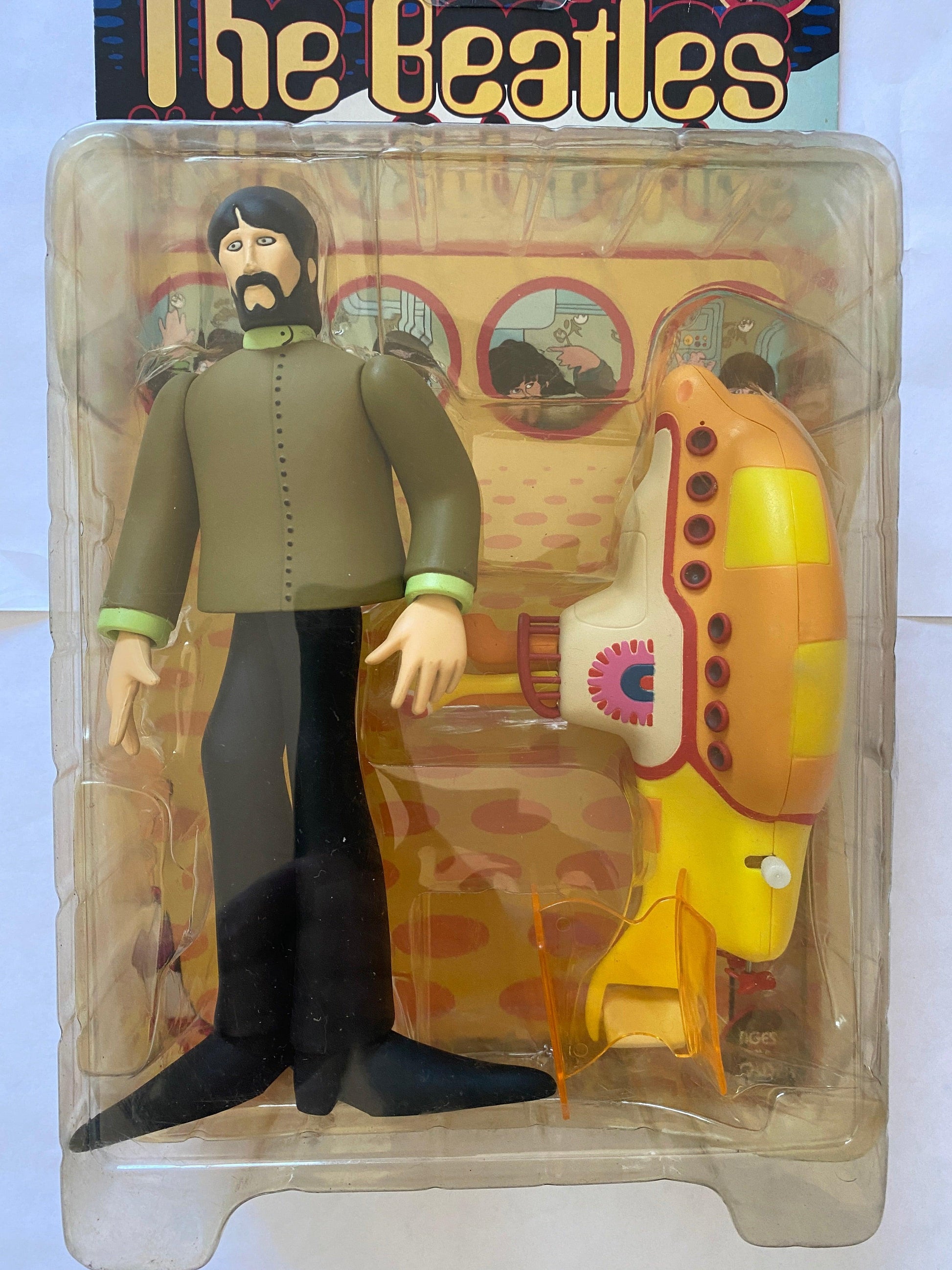 *Mcfarlane Toys The Beatles Yellow Submarine Complete Lot Of 4 Action Figures* - Niks And Knacks