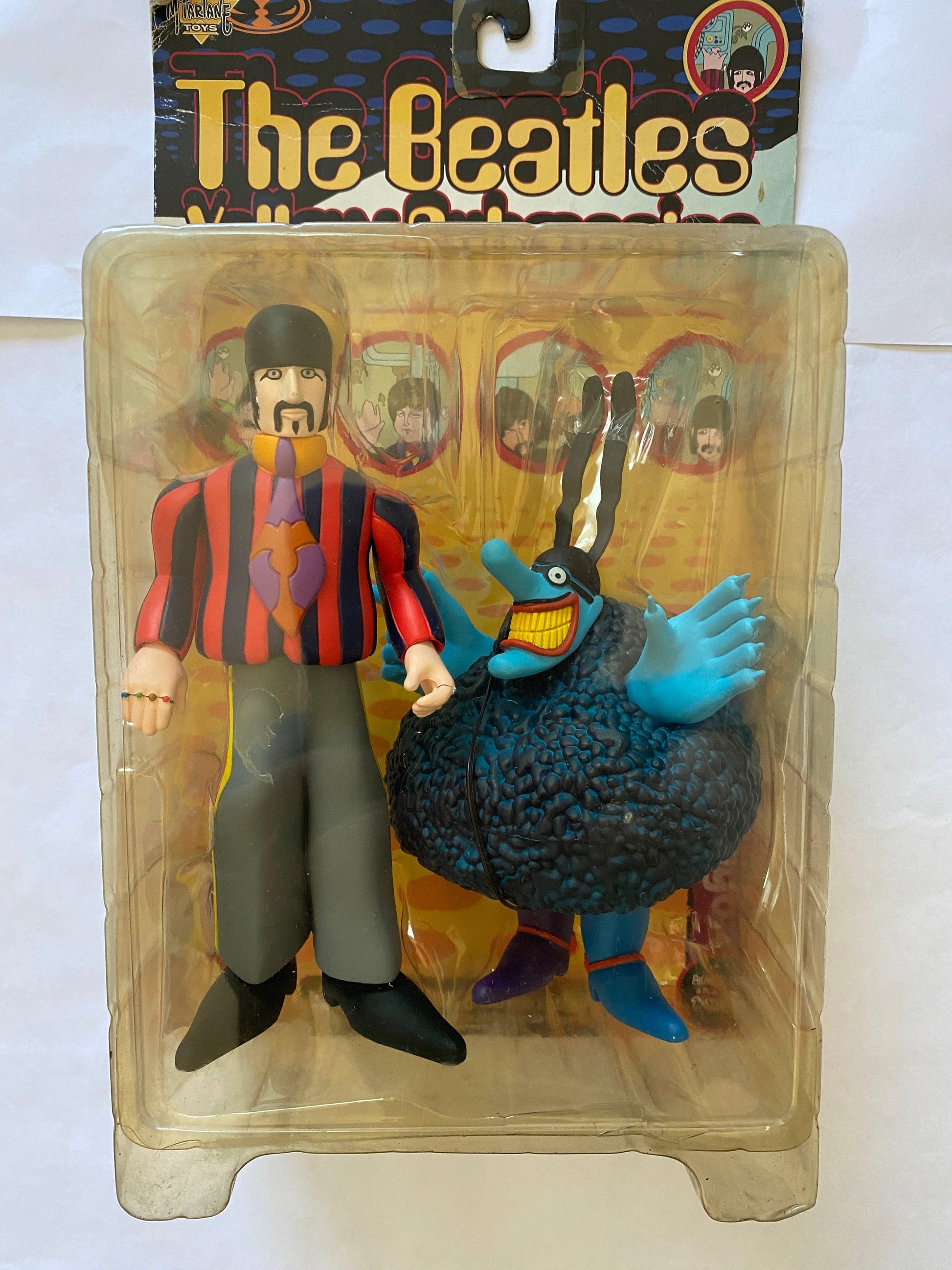 *Mcfarlane Toys The Beatles Yellow Submarine Complete Lot Of 4 Action Figures* - Niks And Knacks