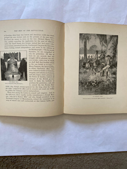 The True Story of the United States Elbridge S. Brooks 1897 Hardcover Antique - Niks And Knacks